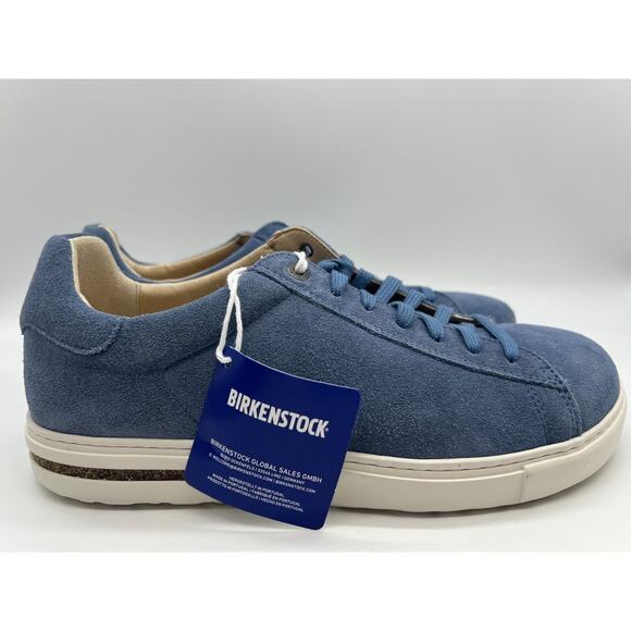 Birkenstock Shoes - Birkenstock Bend Low Elemental Blue Suede Shoes Size W11/M9 NEW
